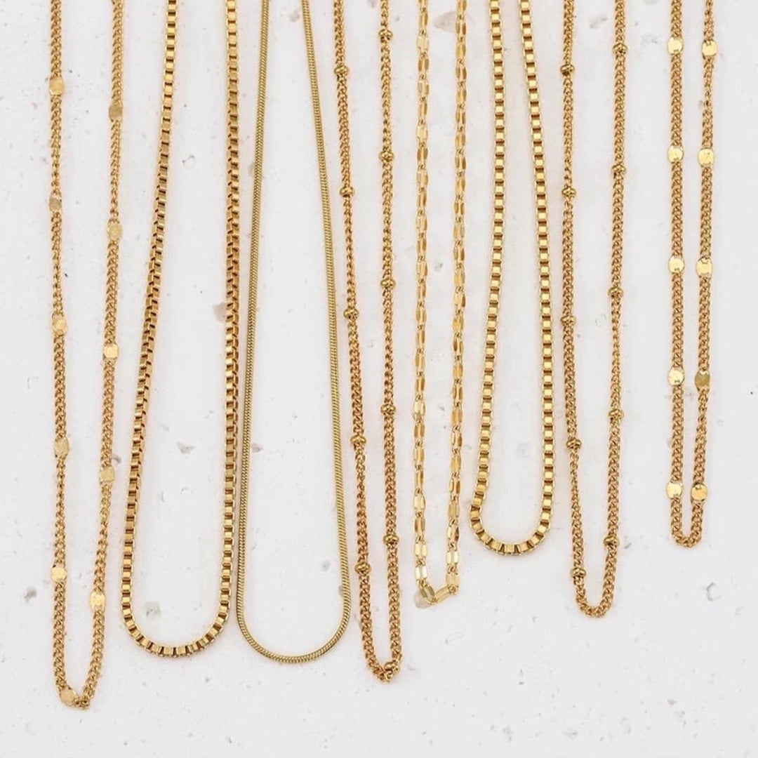 18k Gold Plated - Stainless Steel Chains