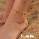 Load image into Gallery viewer, Hadiya London Anklets- Waterproof &amp; Tarnish-Free - Adjustable Length 21cm-26cm