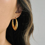 Load image into Gallery viewer, V-Hoop Earrings