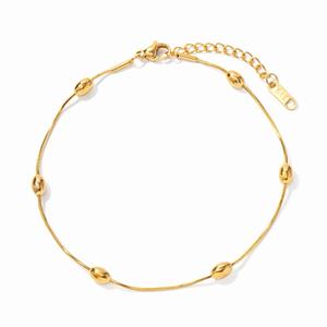 Hadiya London Anklets- Waterproof & Tarnish-Free - Adjustable Length 21cm-26cm