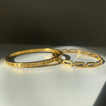 Load image into Gallery viewer, Athena Roman Numeral Bangle