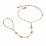 Load image into Gallery viewer, Hadiya London Hand Chains - Waterproof &amp; Tarnish-Free- Adjustable