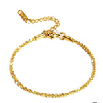 Load image into Gallery viewer, Hadiya London Anklets- Waterproof &amp; Tarnish-Free - Adjustable Length 21cm-26cm