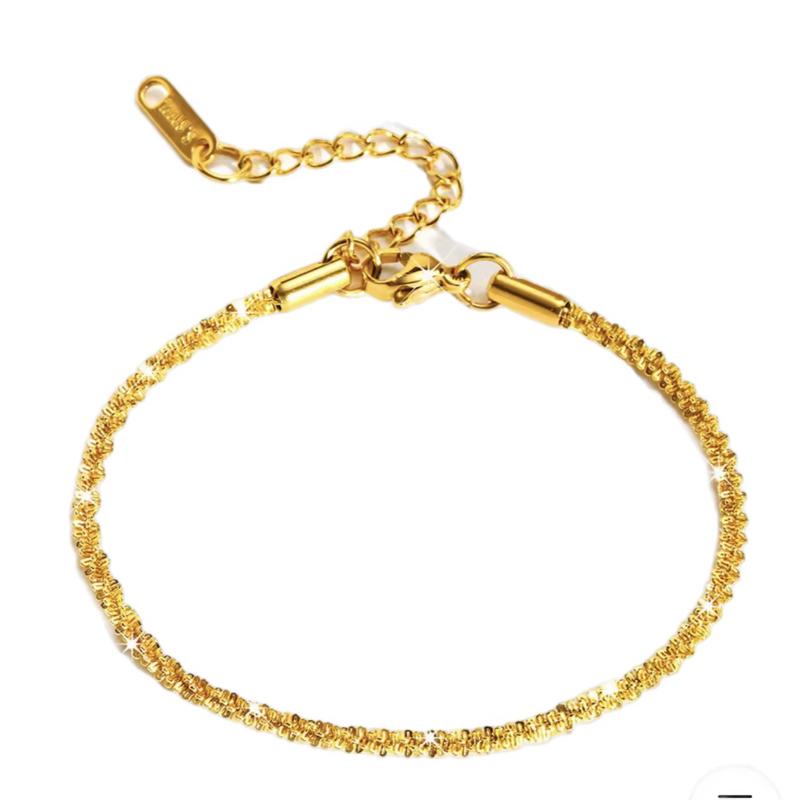 Hadiya London Anklets- Waterproof & Tarnish-Free - Adjustable Length 21cm-26cm