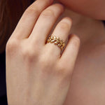 Load image into Gallery viewer, Olive Branch - Adjustable Ring