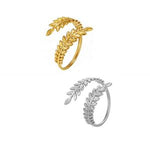 Load image into Gallery viewer, Leaf Wrap Adjustable Ring
