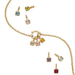 Load image into Gallery viewer, Hadiya London Clasp Link Necklace &amp; Bracelet 18K Gold Plated Stainless Steel - Tarnish-Free Waterproof Hypoallergenic