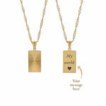 Load image into Gallery viewer, Customised Burst Necklace - 18k Gold Plated - Stainless Steel