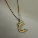 Load image into Gallery viewer, Arabic Letter Necklace